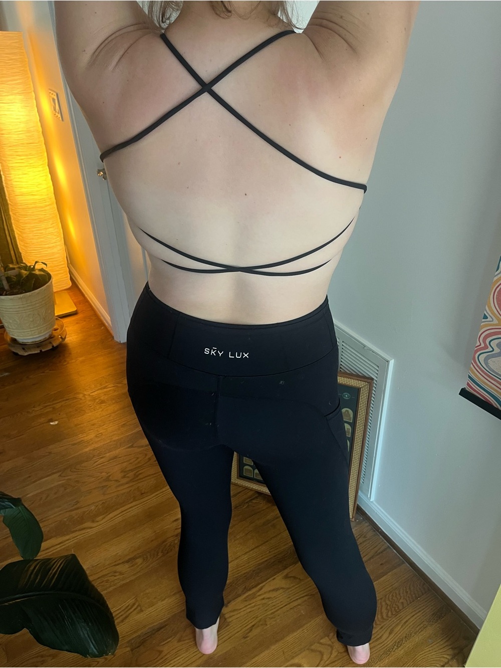 Women's Black Leggings - High-Waist Performance